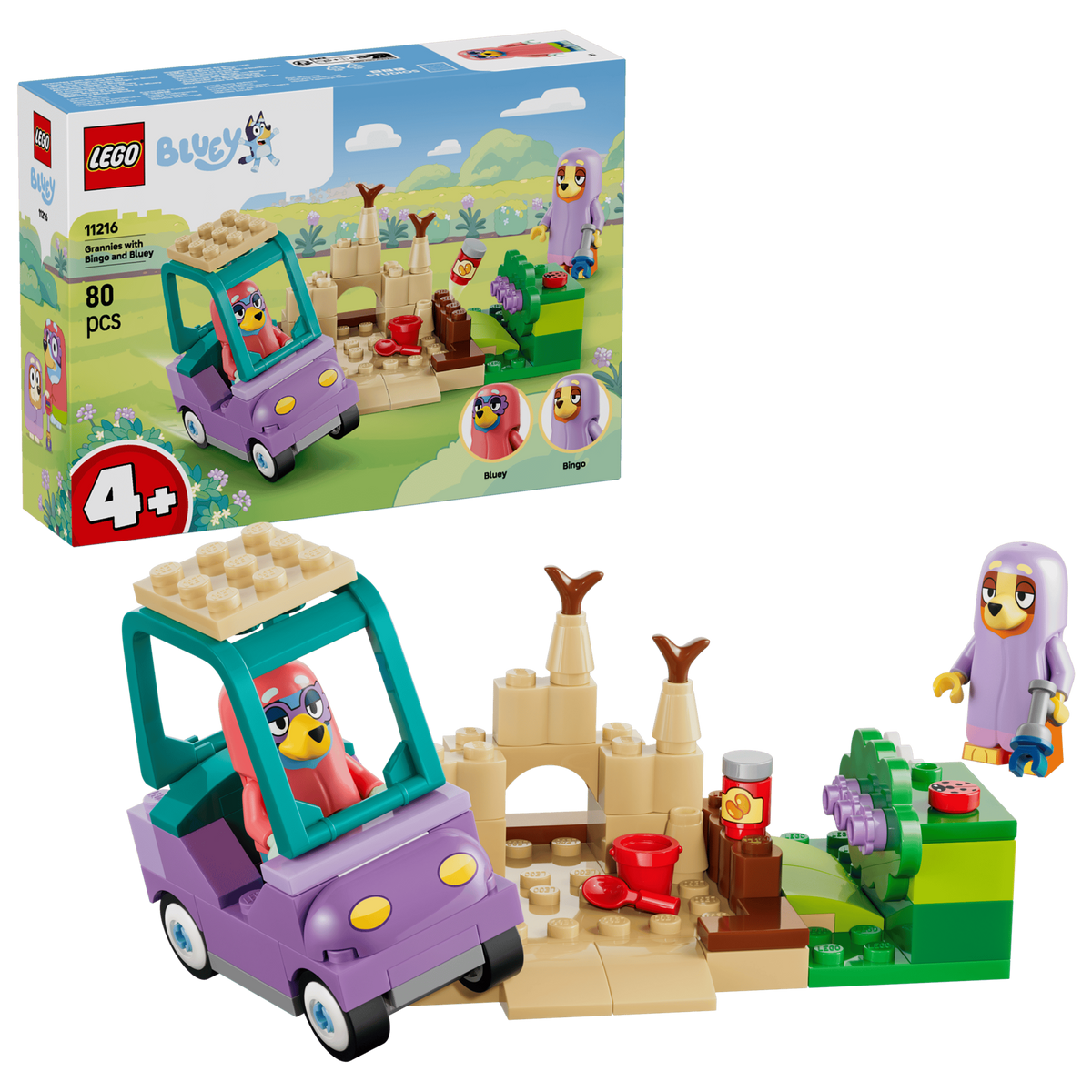 LEGO Bluey 11216 Grannies with Bingo and Bluey