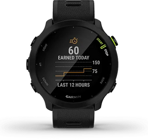 Garmin Forerunner 55 GPS Smartwatch Grey | Lightweight, Long Battery Life, Advanced Training Features