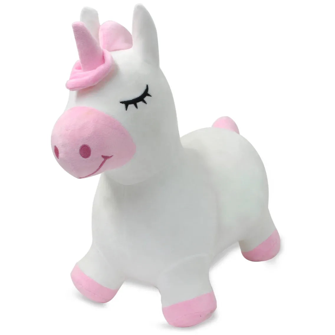 JAMARA - HoppyDoo Plush Unicorn Bouncy Hopper (Pump Included)