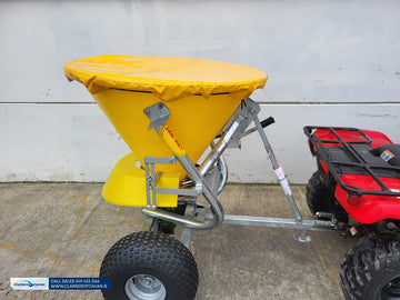 Jarmet Quad Salt Spreader with Cover - 300L Capacity