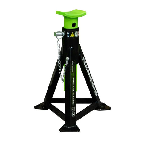 Nemesis 3 Tonne Axle Stands (Pair) - Heavy-Duty Support for Vehicle Maintenance