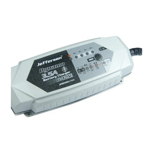 3.5A Battery Charger - 6V/12V | Smart Charging for Lead-Acid Batteries | IP54