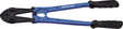 Jefferson 36 Inch CR-V Steel Head Bolt Cutter - Heavy-Duty, Adjustable Cutting Edge with Powder-Coated Handle