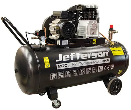 Jefferson 200 Litre 3HP 10 Bar Compressor (230V)