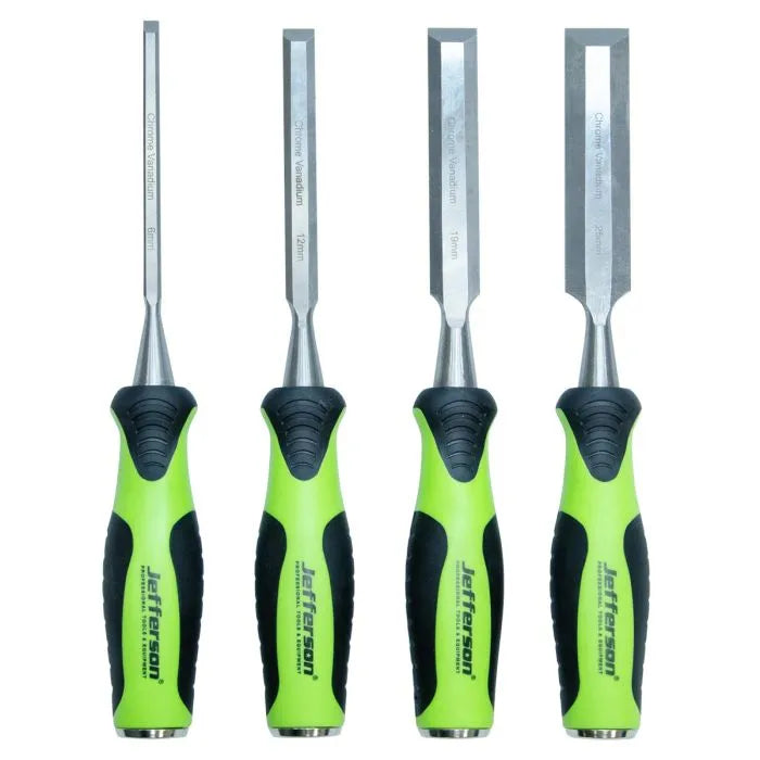 Jefferson 4 Piece Wood Chisel Set