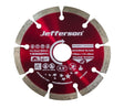Jefferson 115mm Diamond Blade - High-Density General Purpose Cutting Blade, 22mm Bore, Max RPM 13,300