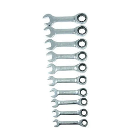 Stubby Spanner Set 10pce