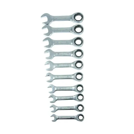 Stubby Spanner Set 10pce