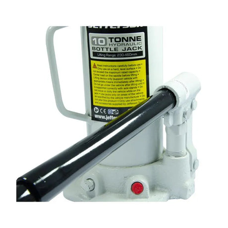 Jefferson 10 Tonne Bottle Jack - Heavy-Duty Steel with Hydraulic Cylinder