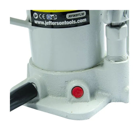 Jefferson 10 Tonne Bottle Jack - Heavy-Duty Steel with Hydraulic Cylinder