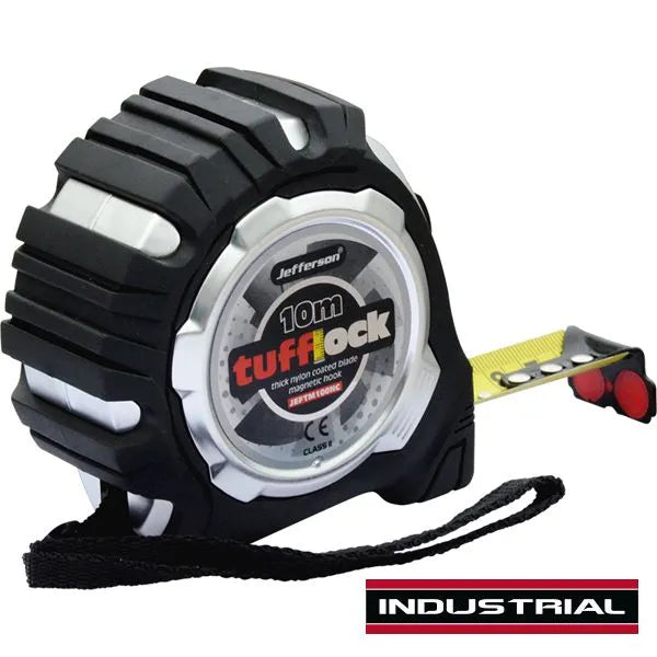 Jefferson 10m TuffLock Measuring Tape