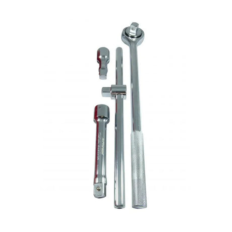 Jefferson 14 Piece 3/4" Drive Socket Set - Metric Sockets, Ratchet, Extensions, and T-Bar