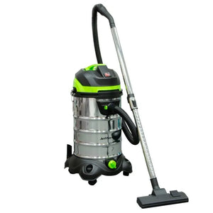 Jefferson 30L Stainless Steel Wet & Dry Vacuum Cleaner (230V)