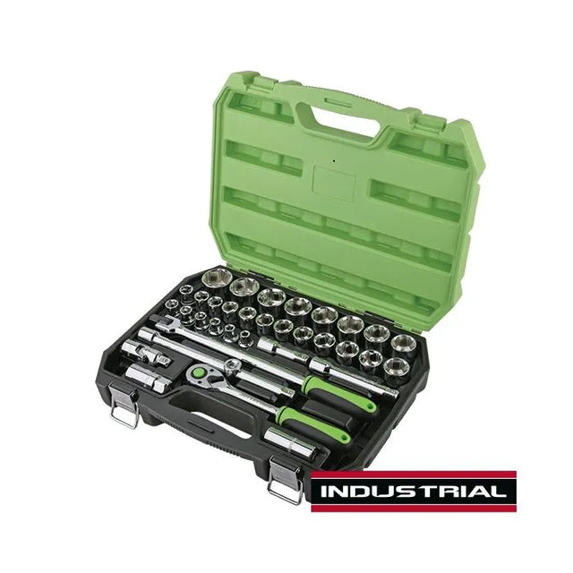 Jefferson 34 Piece 1/2" Drive Socket Set 