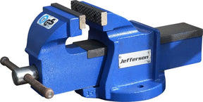 Jefferson 4" Bench Vice JEFBV4 - Heavy Duty Cast Iron with 137mm Jaw Opening