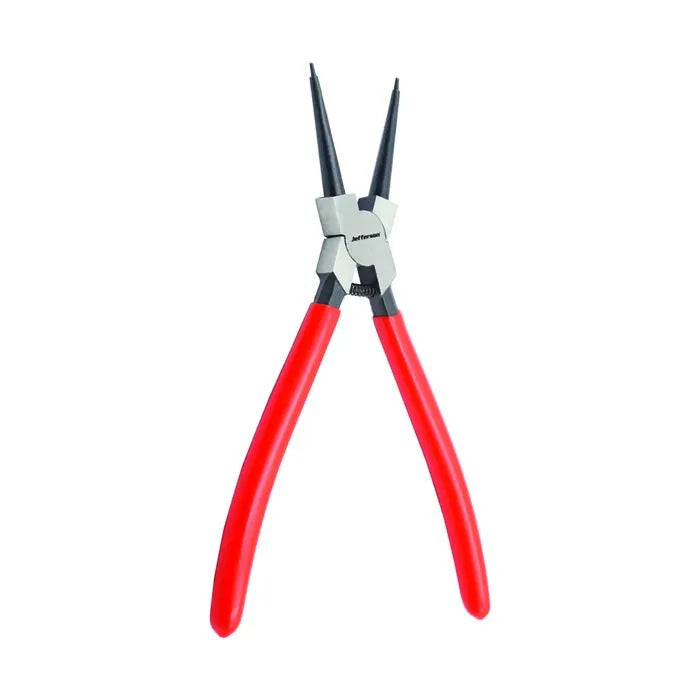 Jefferson 4 Piece 7" Circlip Pliers Set - High Carbon Steel with Red Rubber Handles