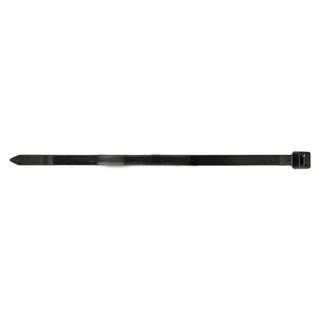 Jefferson 4.8mm x 200mm Black Cable Tie (100 Pack)