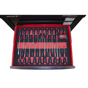 Jefferson 7-Drawer Professional Tool Chest | 146-Piece Tool Kit | Heavy-Duty Storage
