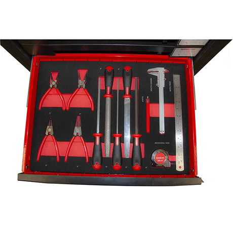 Jefferson 7-Drawer Professional Tool Chest | 146-Piece Tool Kit | Heavy-Duty Storage