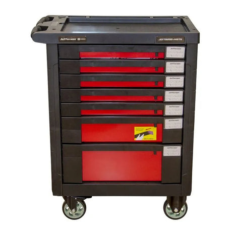 Jefferson 7-Drawer Professional Tool Chest | 146-Piece Tool Kit | Heavy-Duty Storage