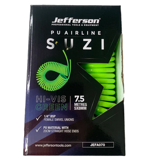 Jefferson 7.5M Green Hi-Vis Suzi Airline 