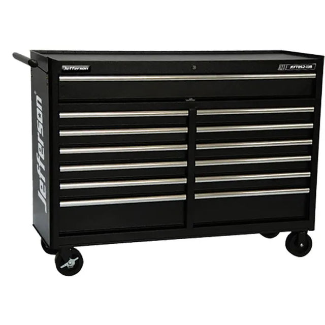 Jefferson Black 13 Drawer Bottom Mobile Tool Chest