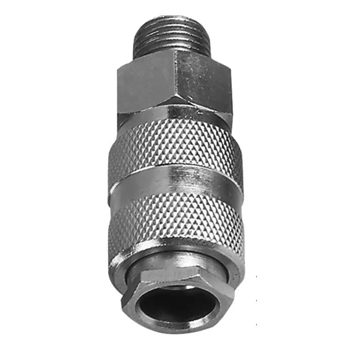 Jefferson 1/4'' x 1/4'' BSP Male Coupler - High Flow BSPT Connector