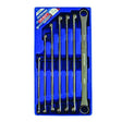 Jefferson Extra Long Double End Ring Spanner Set 7 Piece