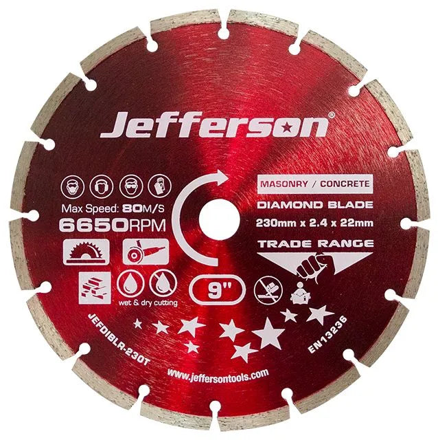 Jefferson 230mm General Purpose Diamond Blade