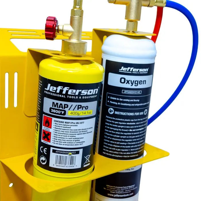Jefferson MAPP & Oxygen Brazing Kit JEFGASBRAZKIT