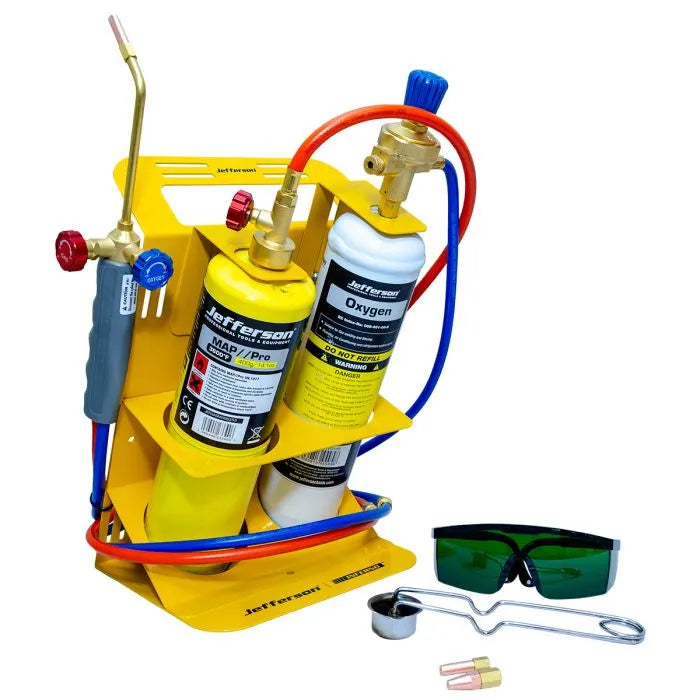 Jefferson MAPP & Oxygen Brazing Kit JEFGASBRAZKIT