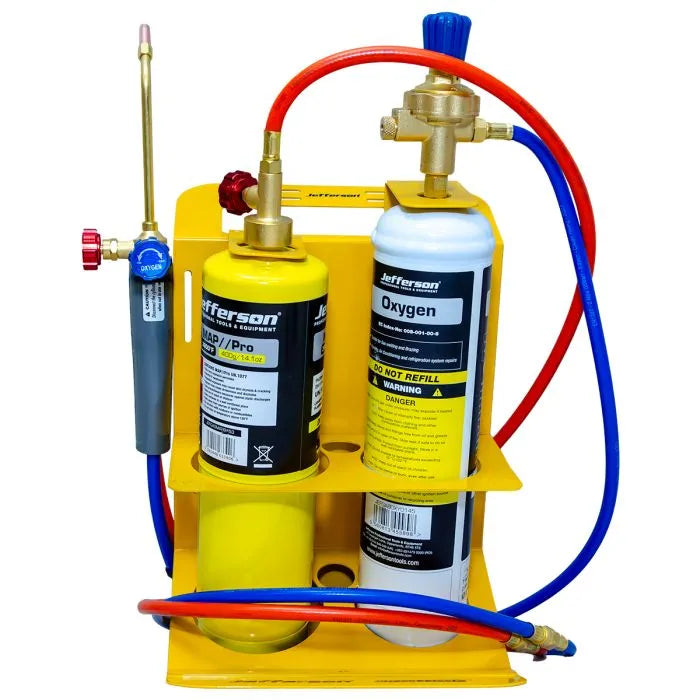 Jefferson MAPP & Oxygen Brazing Kit JEFGASBRAZKIT