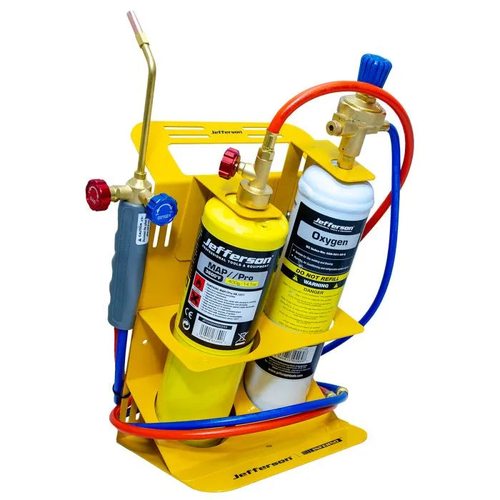 Jefferson MAPP & Oxygen Brazing Kit JEFGASBRAZKIT