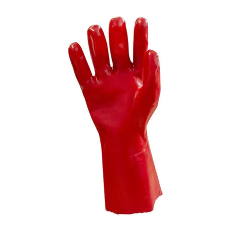 Jefferson Red PVC Gauntlet X Large