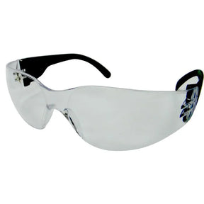 Jefferson Safety Glasses - Clear Frameless with Polycarbonate Arms & Side Shields