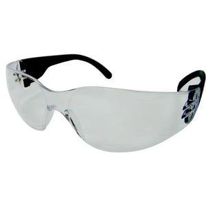 Jefferson Safety Glasses - Clear Frameless with Polycarbonate Arms & Side Shields