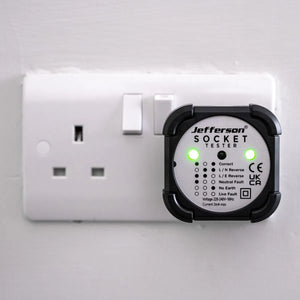 Jefferson Socket Tester - Rapid 3-Wire Receptacle Fault Detection