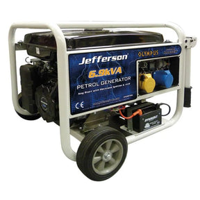 Jefferson Petrol Generator 6.9KVA (Electric Start) AVR