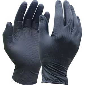 Jefferson Black Nitrile Gloves