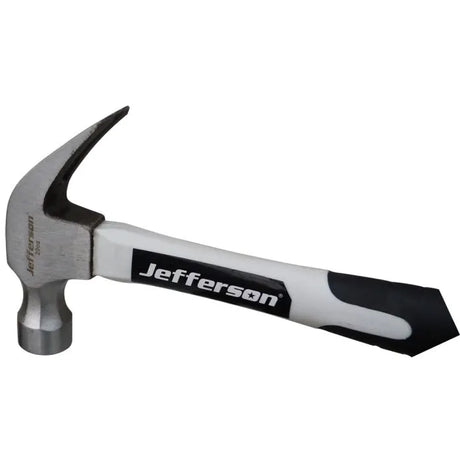 Jefferson 16 oz Fibreglass Claw Hammer - Durable Anti-Vibration Handle