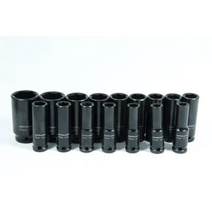 Jefferson Impact Socket Set 1/2" Drive (16 Piece)