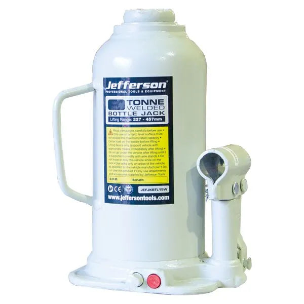 Jefferson 32 Tonne Bottle Jack - Heavy-Duty Hydraulic Jack for Industrial Use