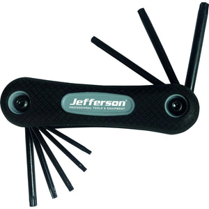 Jefferson 8 Piece Folding Hex Key Set