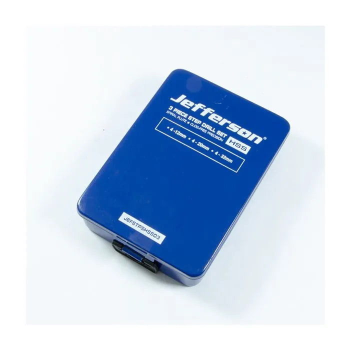Jefferson 3 Piece HSS Step Drill