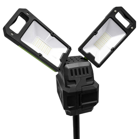Jefferson HyperBeam 7000 Lumens Portable Site Light with Tripod