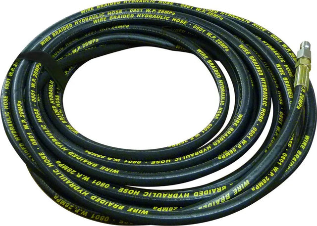 Jefferson 10m Heavy Duty Hydraulic Lance Hose - 3600 PSI with Quick Release Fittings