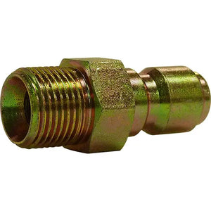 Jefferson 3/8" Male Plug Adaptor - Pipe Thread to Quick Release Connector
