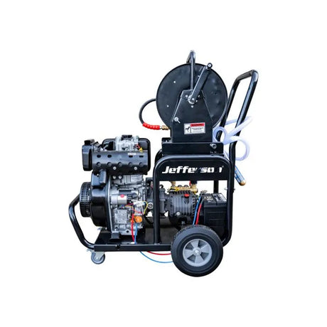 Jefferson 9.0HP Diesel Pressure Washer - 220 Bar, 21L/min | Electric Start