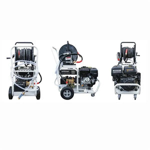 Jefferson 13HP Petrol Pressure Washer - 220 Bar, 21L/min | Gearbox Drive 