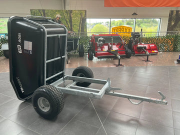 JFC Quad Tipping Trailer Gas Ram Assisted 500 Litre